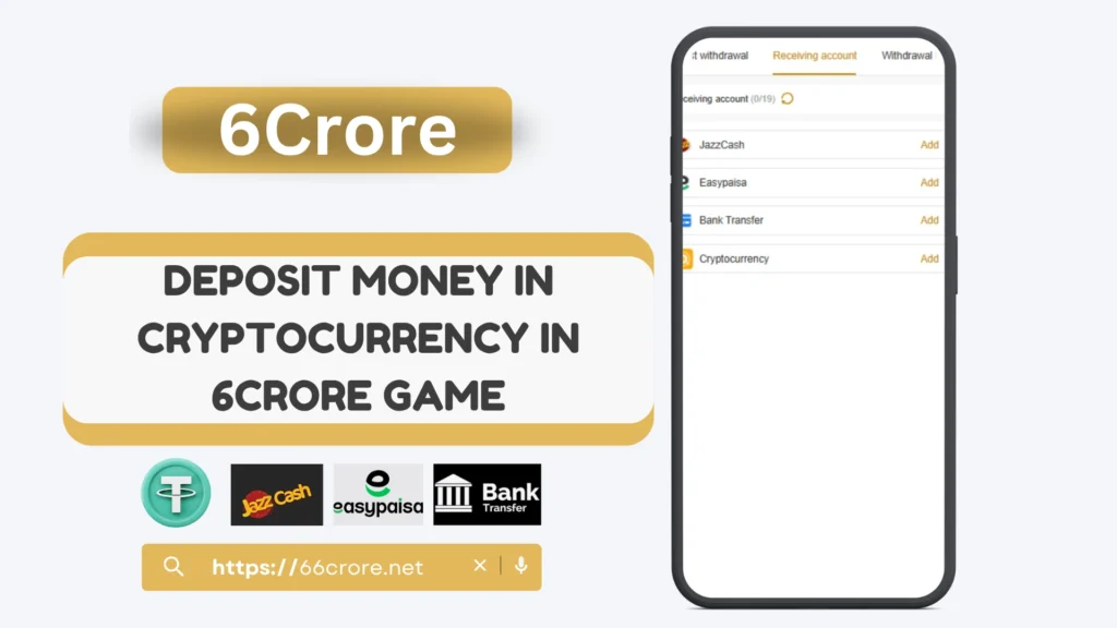 6Crore Crypto Deposits & Withdrawals