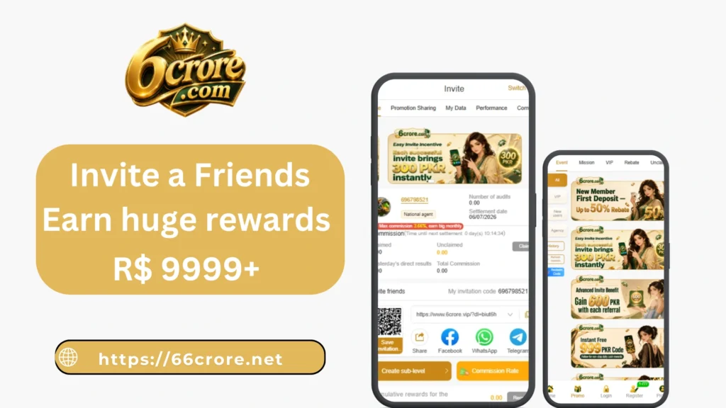 6Crore Referral Rewards